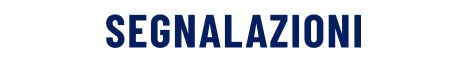Segnalazioni